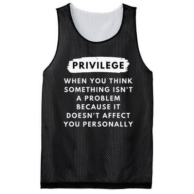 Privilege Explained Civil Rights Black History Month Mesh Reversible Basketball Jersey Tank