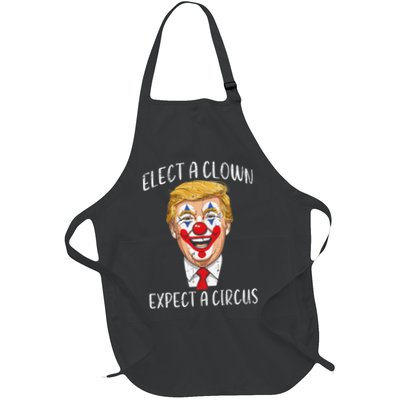 Protest Elect Clown Expect Circus Funny Resist Women Apron