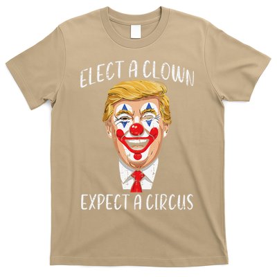 Protest Elect Clown Expect Circus Funny Resist Women T-Shirt