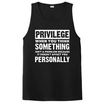 Privilege Explained Civil Rights & Black History Month PosiCharge Competitor Tank