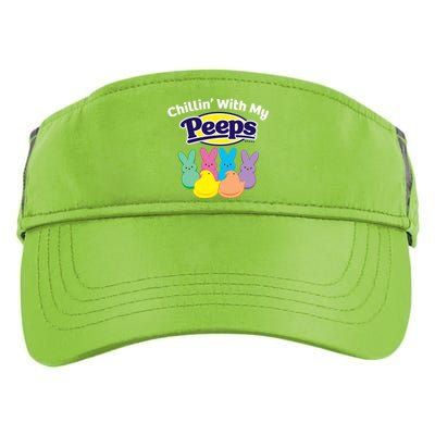 Peeps Easter Chillin With My Peeps Gift Adult Drive Performance Visor