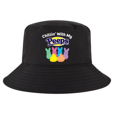 Peeps Easter Chillin With My Peeps Gift Cool Comfort Performance Bucket Hat