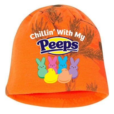 Peeps Easter Chillin With My Peeps Gift Kati - Camo Knit Beanie