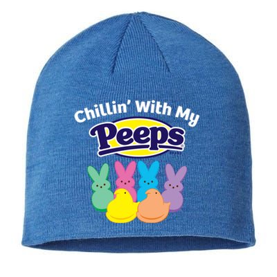 Peeps Easter Chillin With My Peeps Gift Sustainable Beanie