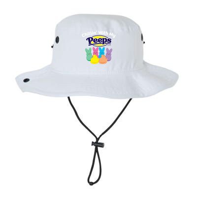 Peeps Easter Chillin With My Peeps Gift Legacy Cool Fit Booney Bucket Hat