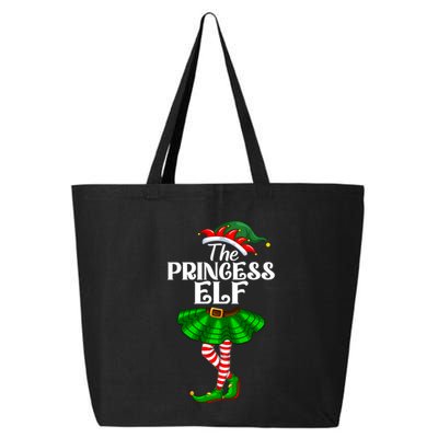 Princess Elf Christmas Costume Matching Family Elf Squad Gift 25L Jumbo Tote