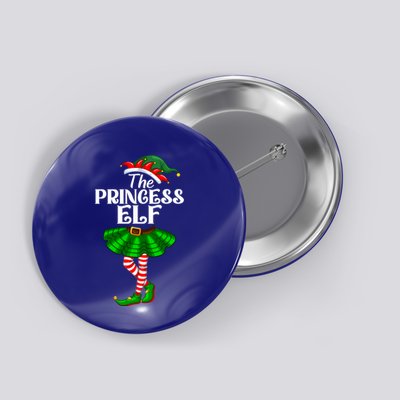 Princess Elf Christmas Costume Matching Family Elf Squad Gift Button