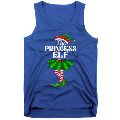 Princess Elf Christmas Costume Matching Family Elf Squad Gift Tank Top