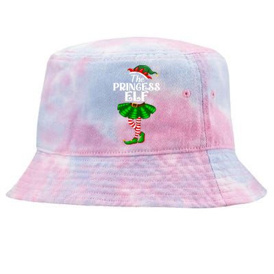 Princess Elf Christmas Costume Matching Family Elf Squad Gift Tie-Dyed Bucket Hat