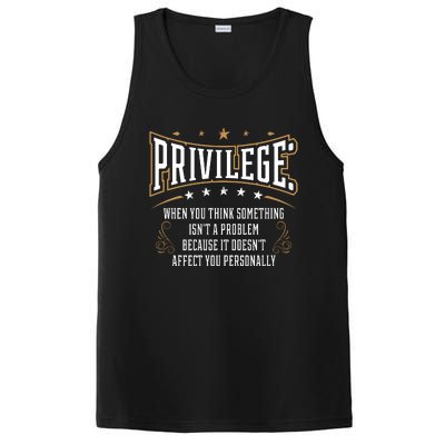 Privilege Explained Civil Rights & Black History Month PosiCharge Competitor Tank