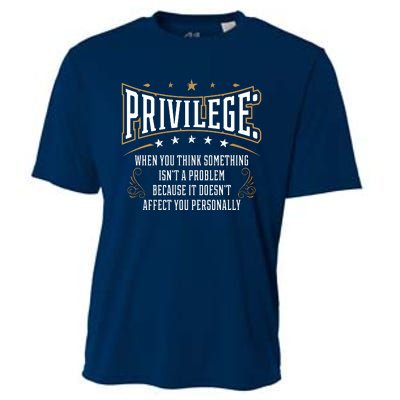 Privilege Explained Civil Rights & Black History Month Cooling Performance Crew T-Shirt