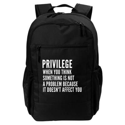 Privilege Explained Civil Rights & Black History Month Backpack