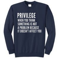 Privilege Explained Civil Rights & Black History Month Sweatshirt