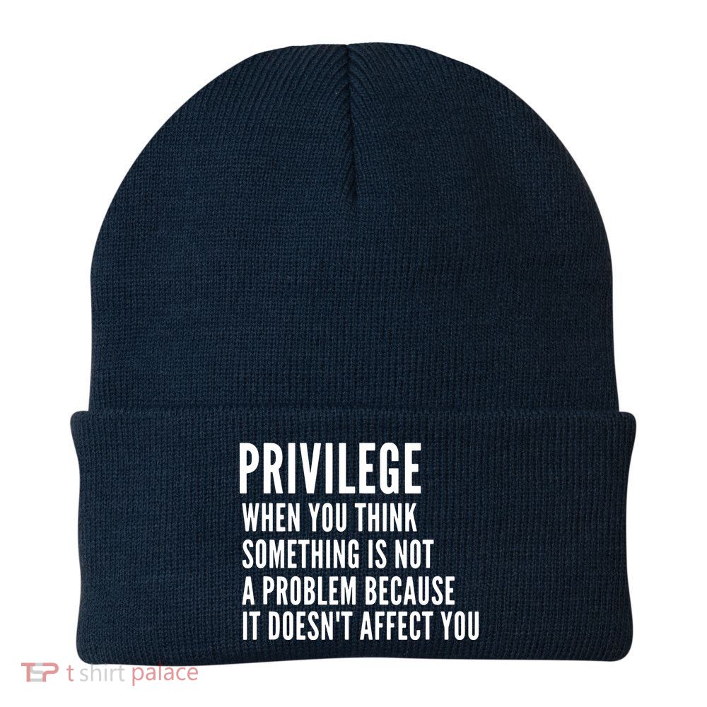 Privilege Explained Civil Rights & Black History Month Beanie