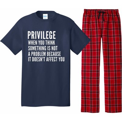 Privilege Explained Civil Rights & Black History Month Pajama Set