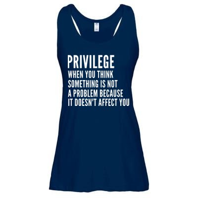 Privilege Explained Civil Rights & Black History Month Ladies Essential Flowy Tank