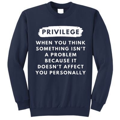 Privilege Explained Civil Rights & Black History Month Sweatshirt