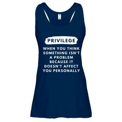 Privilege Explained Civil Rights & Black History Month Ladies Essential Flowy Tank