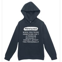 Privilege Explained Civil Rights & Black History Month Urban Pullover Hoodie