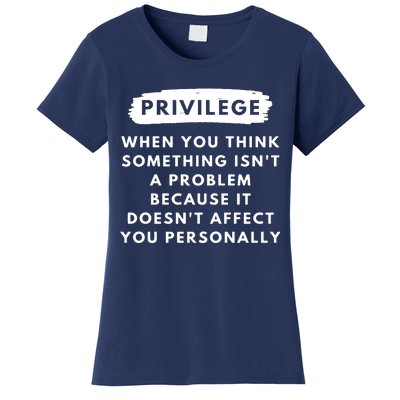 Privilege Explained Civil Rights & Black History Month Women's T-Shirt