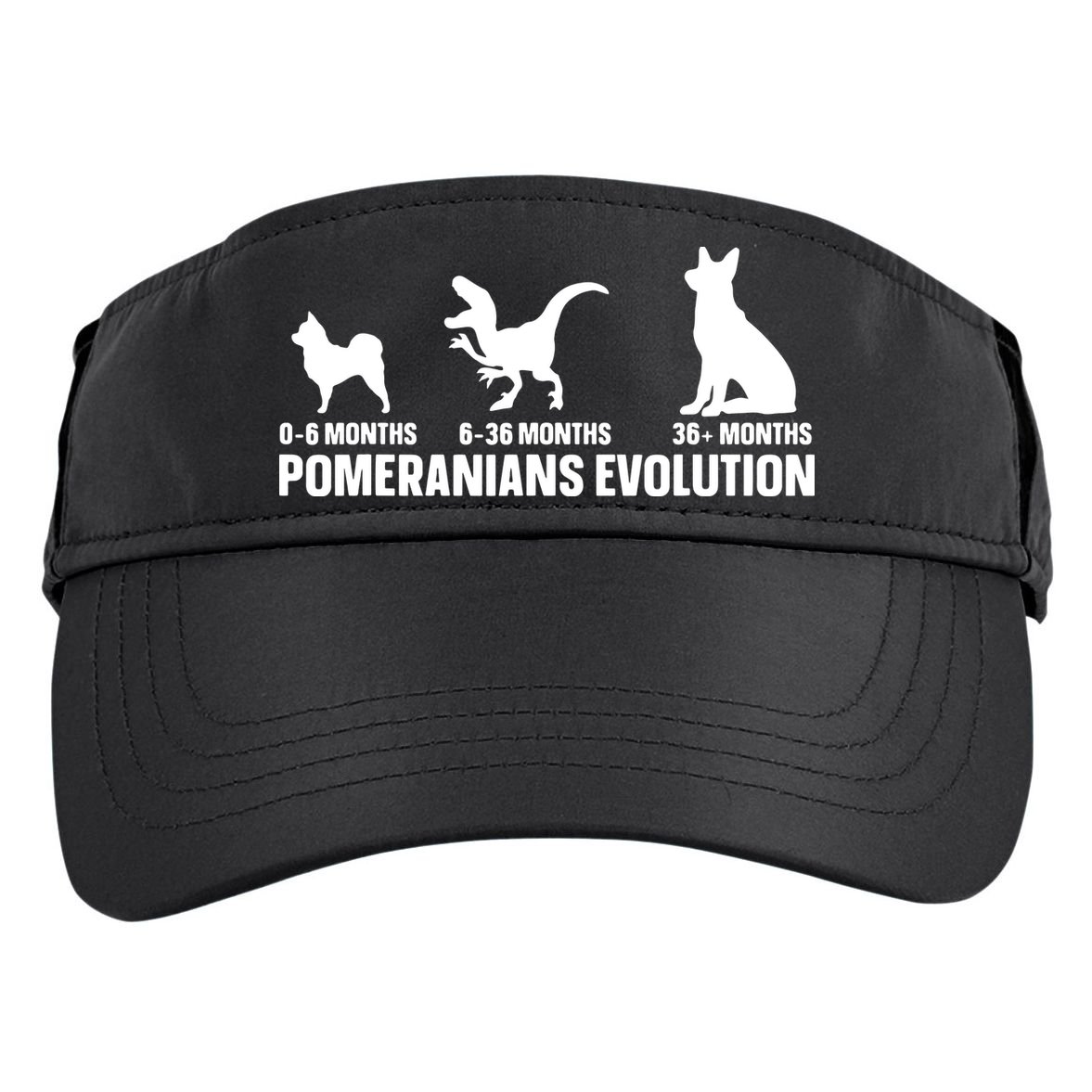 Pomeranians Evolution Design For A Pomeranian Owner Adult Drive Performance Visor
