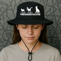 Pomeranians Evolution Design For A Pomeranian Owner Bucket Hat