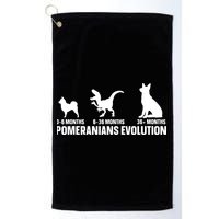 Pomeranians Evolution Design For A Pomeranian Owner Golf Towel