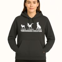 Pomeranians Evolution Design For A Pomeranian Owner Hoodie