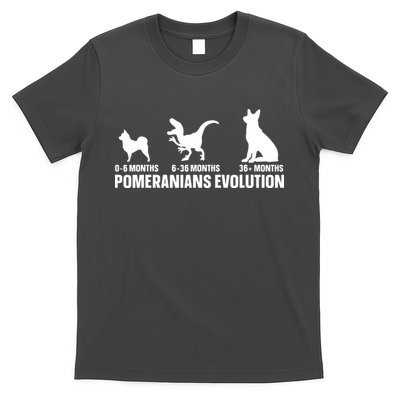 Pomeranians Evolution Design For A Pomeranian Owner T-Shirt