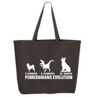 Pomeranians Evolution Design For A Pomeranian Owner 25L Jumbo Tote