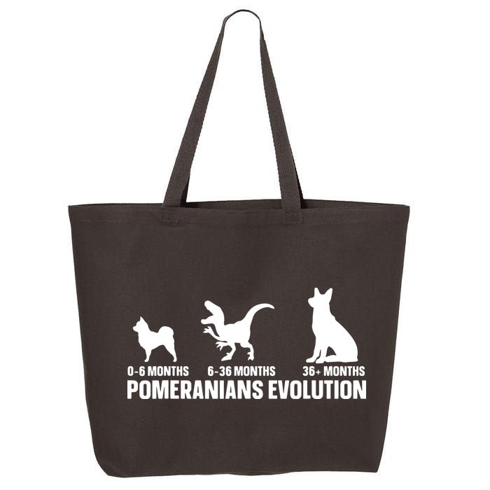 Pomeranians Evolution Design For A Pomeranian Owner 25L Jumbo Tote