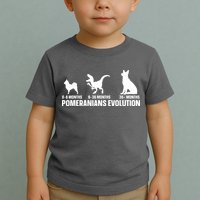 Pomeranians Evolution Design For A Pomeranian Owner Toddler T-Shirt