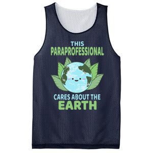 Paraprofessional Earth Day School Classroom Mesh Reversible Basketball Jersey Tank