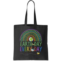 Pretty Earth Day Every Day Rainbow With Trees Earth Day Bag