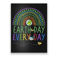 Pretty Earth Day Every Day Rainbow With Trees Earth Day Poster