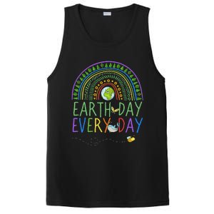 Pretty Earth Day Every Day Rainbow With Trees Earth Day PosiCharge Competitor Tank