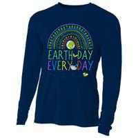 Pretty Earth Day Every Day Rainbow With Trees Earth Day Cooling Performance Long Sleeve Crew