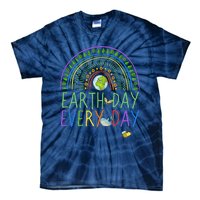 Pretty Earth Day Every Day Rainbow With Trees Earth Day Tie-Dye T-Shirt