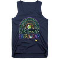 Pretty Earth Day Every Day Rainbow With Trees Earth Day Tank Top