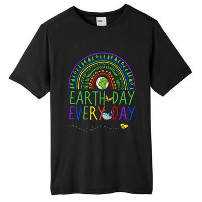 Pretty Earth Day Every Day Rainbow With Trees Earth Day Tall Fusion ChromaSoft Performance T-Shirt