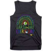 Pretty Earth Day Every Day Rainbow With Trees Earth Day Tank Top