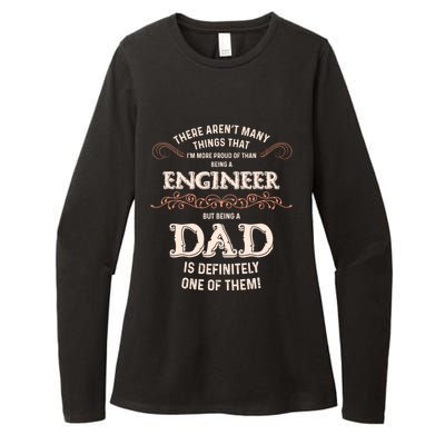 Proud Engineer Dad Gift Womens CVC Long Sleeve Shirt