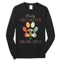 Pickleball Easily Distracted Long Sleeve Shirt