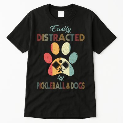 Pickleball Easily Distracted Tall T-Shirt