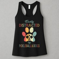 Pickleball Easily Distracted Womens Tank Top