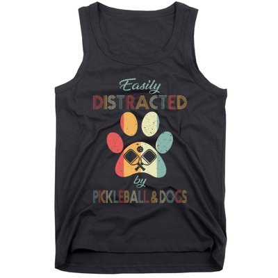 Pickleball Easily Distracted Tank Top