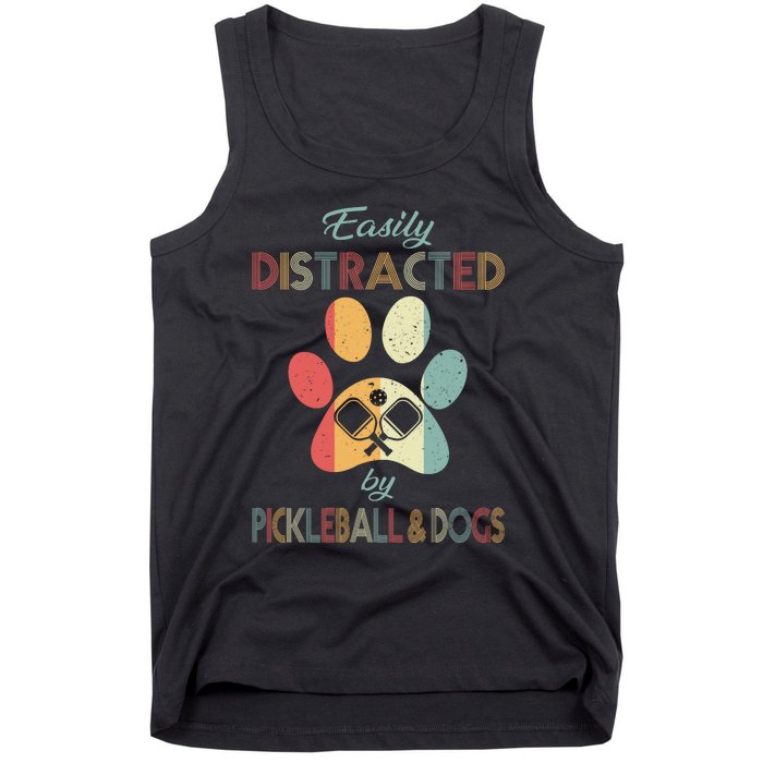 Pickleball Easily Distracted Tank Top