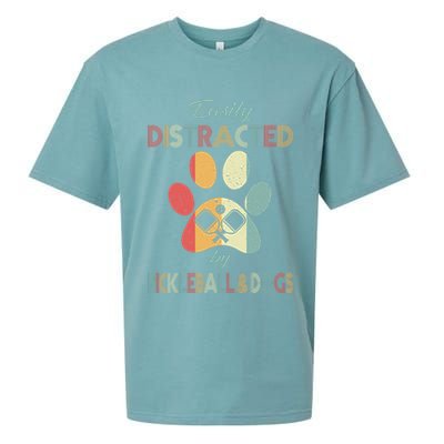 Pickleball Easily Distracted Sueded Cloud Jersey T-Shirt
