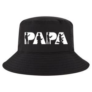 Papa Engineer Dad Funny Dad Engineer Papa Father Gift Cool Comfort Performance Bucket Hat