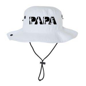 Papa Engineer Dad Funny Dad Engineer Papa Father Gift Legacy Cool Fit Booney Bucket Hat